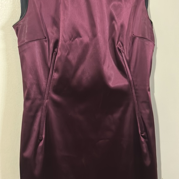 Vintage! DOLCE & GABBANA plum dress. Size 44 - Picture 4 of 8